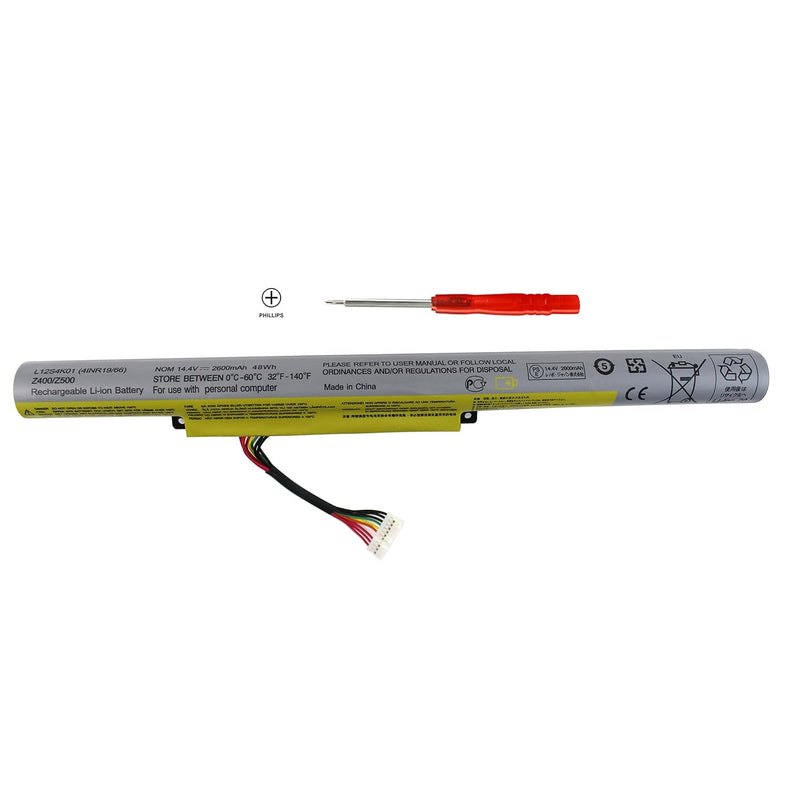 L12S4K01 4Inr19/66 Battery Compatible With Lenovo Ideapad Z400 Z400A Z400S Z40