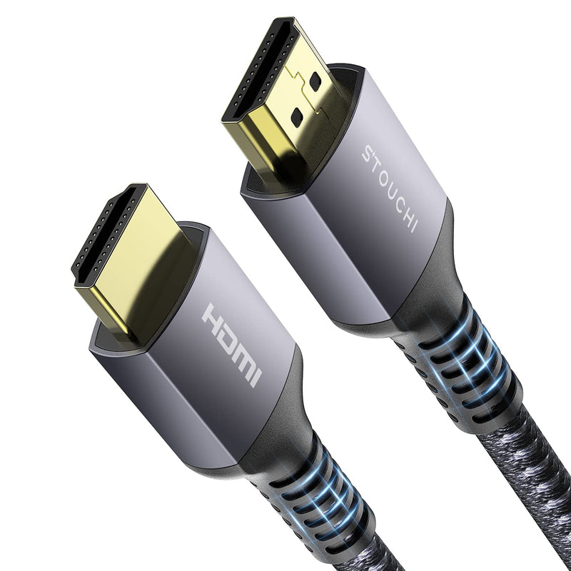 4K Hdmi Cable 10Ft, 18Gbps High Speed Hdmi 2.0 Braided Hdmi Cord, 4K 60Hz, Hdr