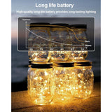 6 Pack Fairy Lights Battery Operated - 7Ft 20 Led Twinkle Lights Copper Wire Mini String Lights Firefly Lights For Mason