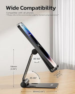 Dual Folding Adjustable Phone Stand, Compatible with iPhone, Switch