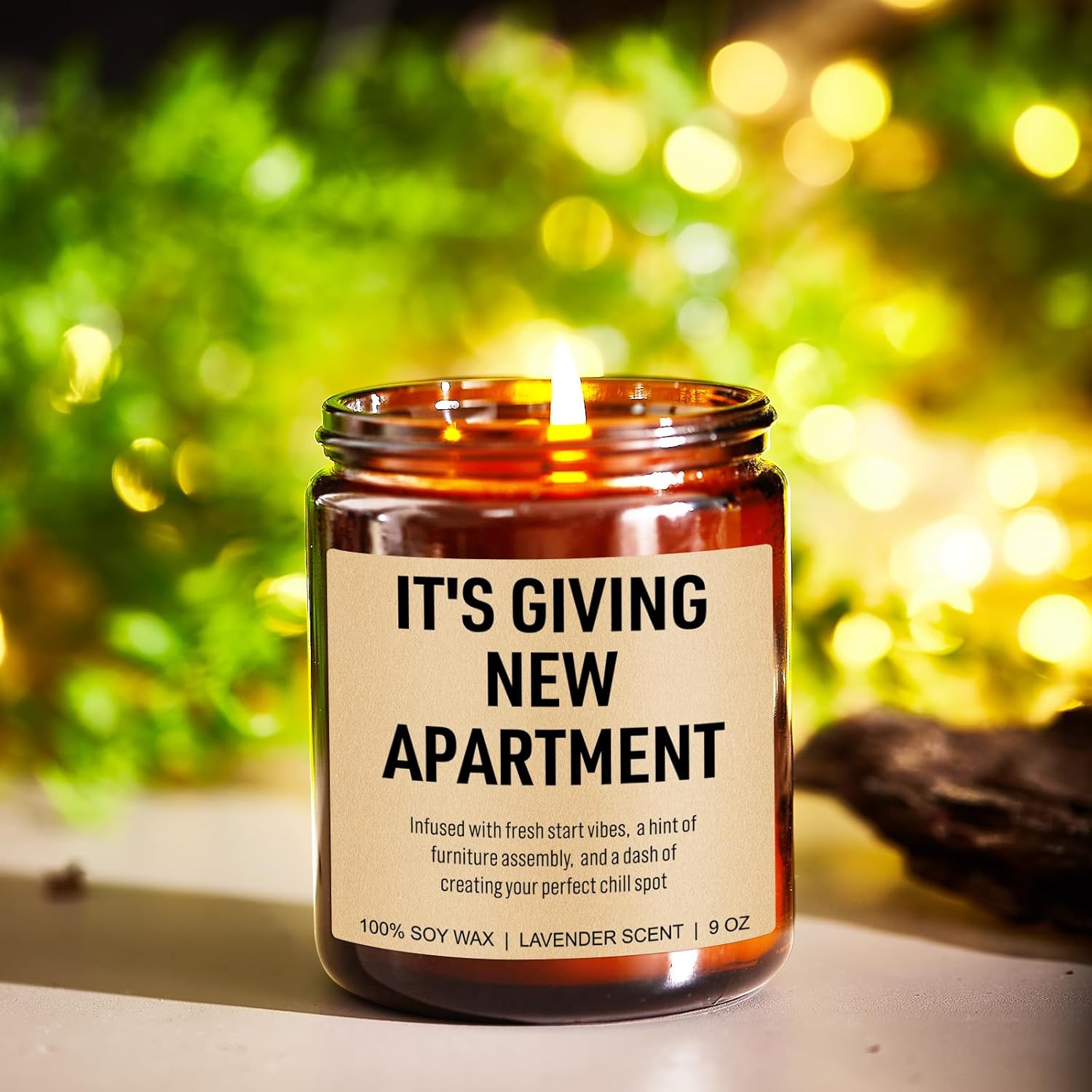 Funny Housewarming Candle, New Apartment Gifts, First Apartment, 1St Apt. Must Haves - Cute House Warming Gifts New Home For Men, Women, Couples - Closing Presents For Home Buyers - 9 Oz