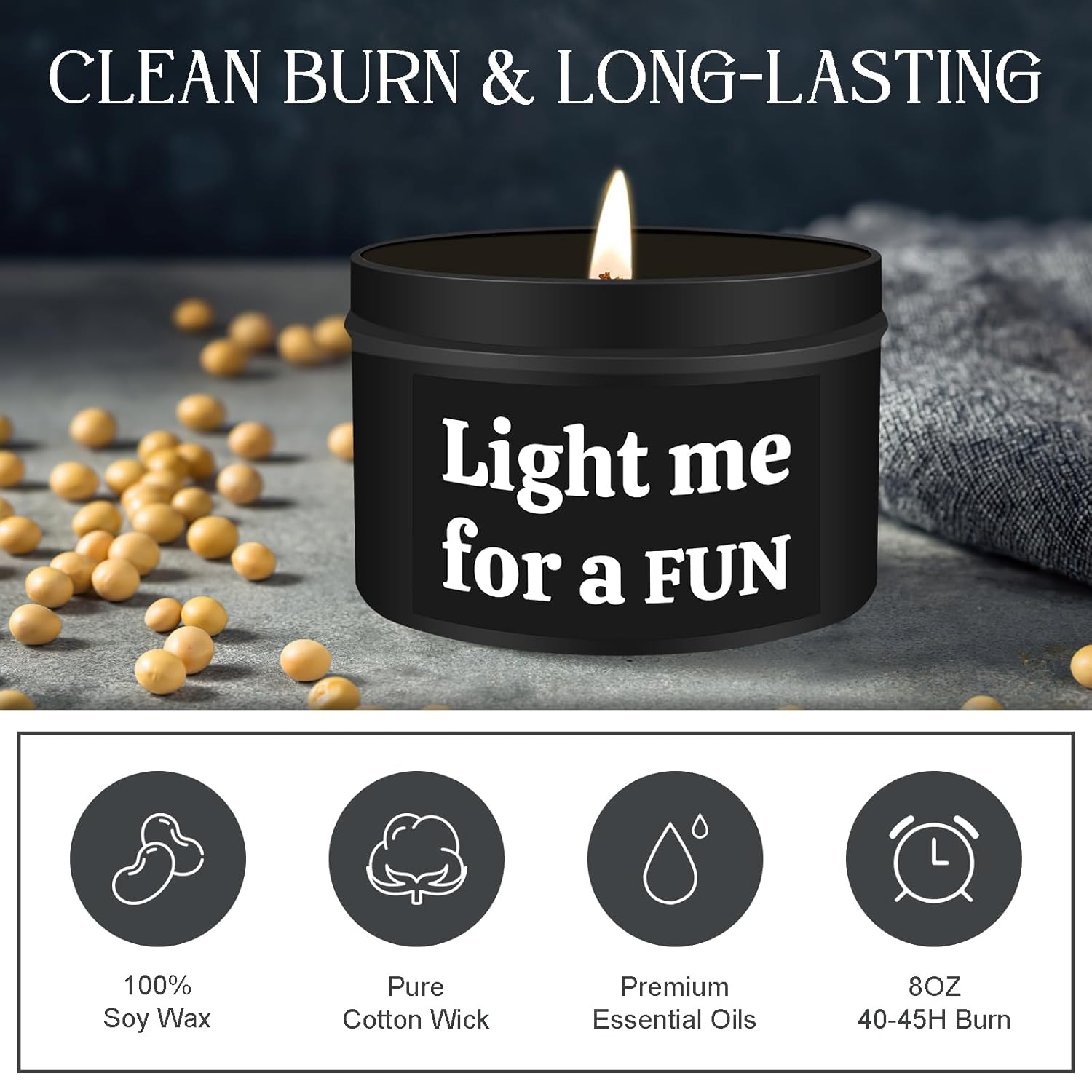 Valentines Day Anniversary Birthday Gifts For Men Husband Boyfriend Gifts For Him Her Couple Wedding Sweetest Day I Love You Mens Birthday Gift Ideas Funny Unique Gag Gift Ideas Lavender Candles