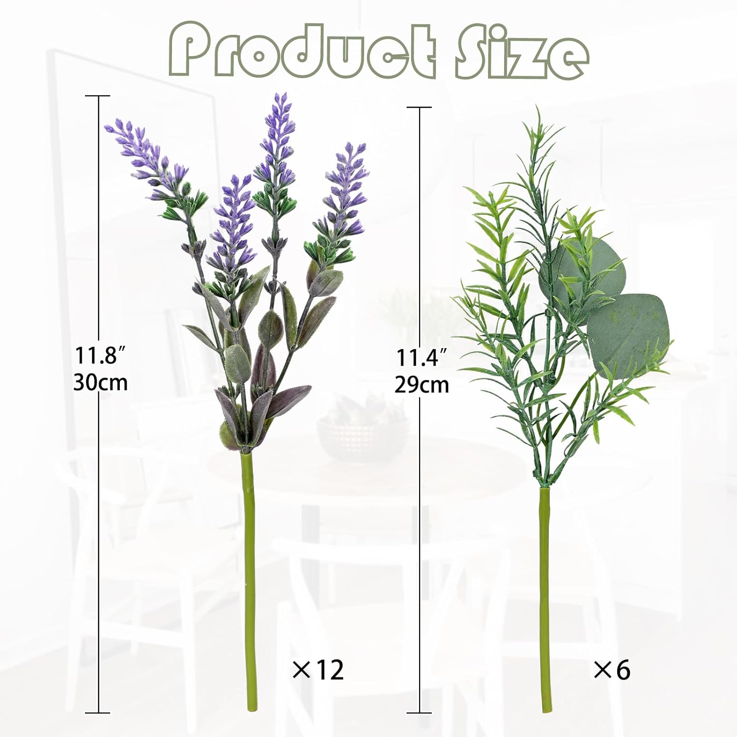 3 Bundles Fake Flowers Artificial Lavender Stems Bouquet Faux Plastic Purple Flowers Plants For Vase Diy Wedding Floral Arrangement Home Table Centerpieces Indoor Outdoor Decor