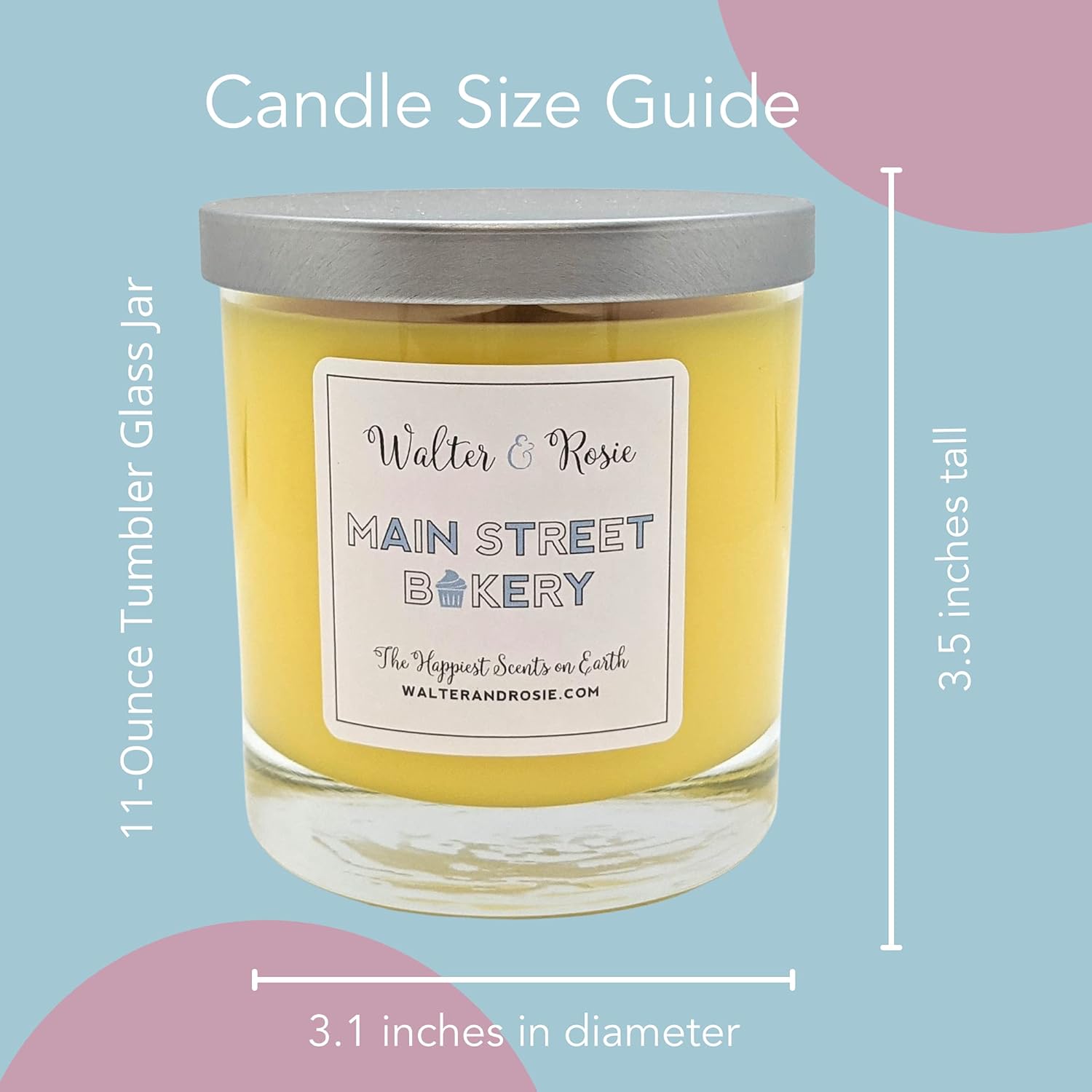 - In Summer Candle 11 Oz - Scented Candle - Inspired By Frozen - Soy Wax Blend - Up To 40 Hrs - Long Burn Time - Reusable Glass Jar