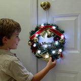 2 Pack Battery Operated Snowflake Christmas Lights Decorations,7Ft Silver Wire 20 Led Snowflake String Lights For Indoor