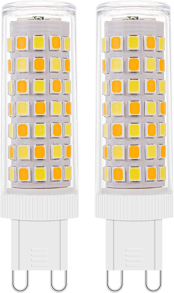 G9 Smart LED Bulbs 2 Pack WiFi Dimmable 2700K-6000K Alexa Google Assistant Compatible