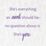 Hallmark Mother's Day Card for Aunt (Extra Fun) for Birthday, Thinking of You, Congrats, or Any Occasion