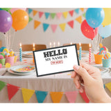 Spy Birthday Party Decoration, Spy Party Game, What'S Your Spy Name, Perfect For Spy Birthday Party Activities, 30Pcs Sticker Name Cards For Birthday Party Supply