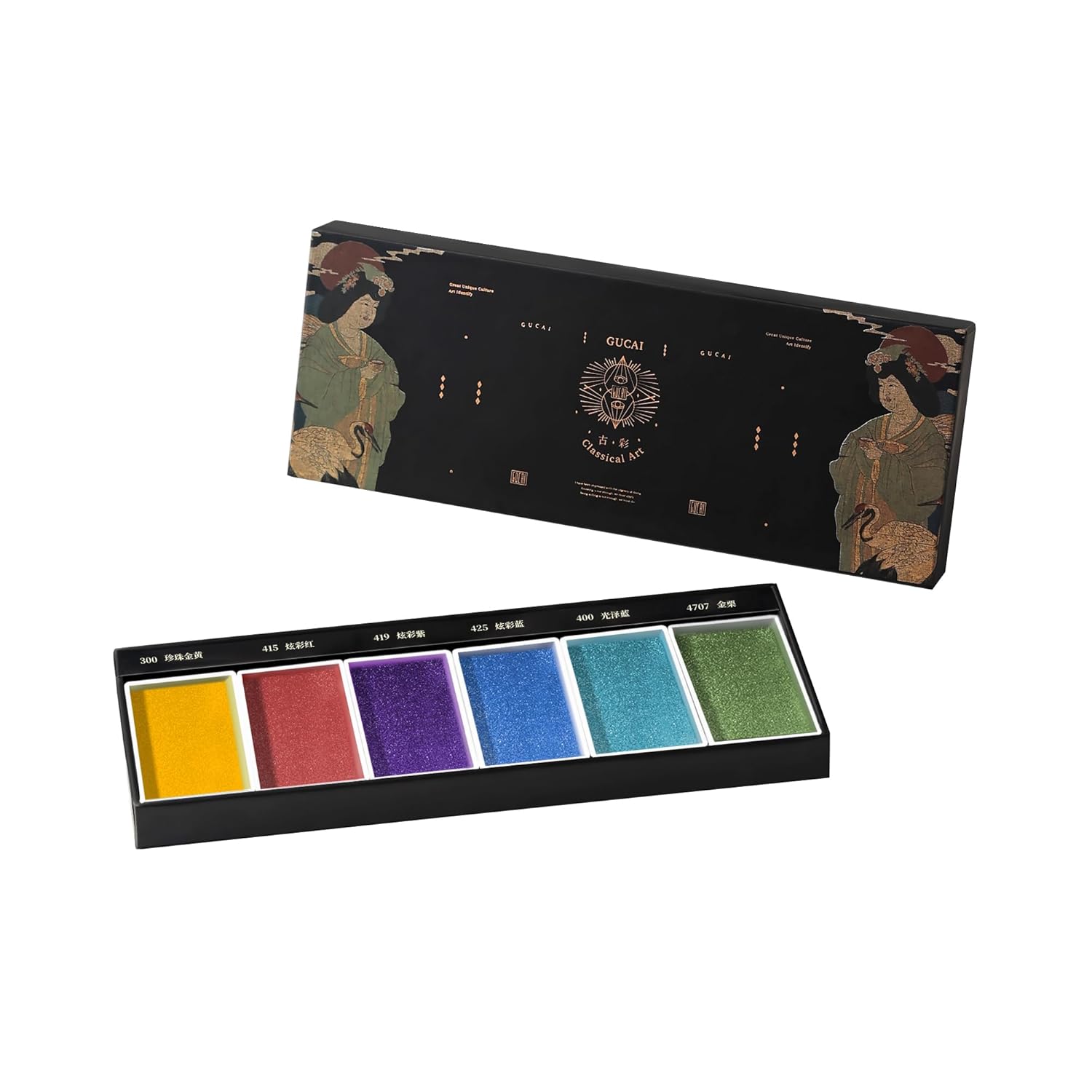 Watercolor Paint Set 6 Colors,Professional Art Supplies,Watercolor Travel Palette For Adults?Artists,Adults Beginner