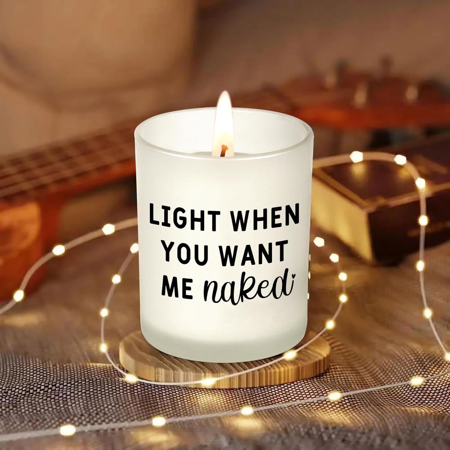 Valentines Day Gifts For Him Boyfriend Husband Men Couples Gift Ideas, I Love You Gift For Him, Naughty Anniversary Birthday Gifts For Boyfriend, Funny Romantic Present For Husband Men, Candles