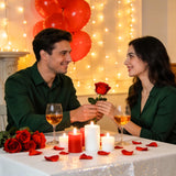 1200 Pcs Artificial Silk Rose Petals Decoration For Romantic Night, Wedding, Event, Party, Valentines,Rose Petals For Bedroom,Fake Roses Petal Faux Flowers, Artificial Roses Petals For Marry Me