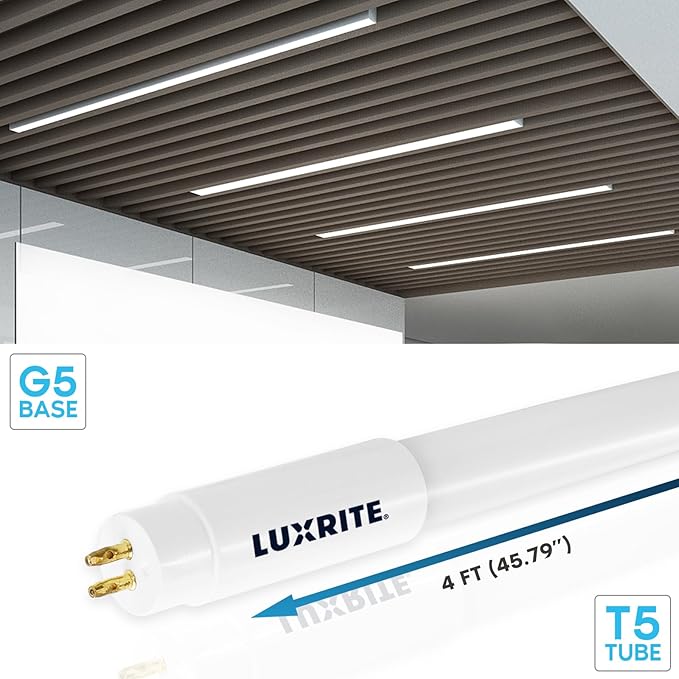 30 Pack 4FT T5 Type B LED Tube Lights 24W 3200LM 4 Color Selectable F5 ...