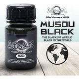 , World Blackest Acrylic Paint, 100Ml X 2 Pack, 3.38 Fl Oz (Pack Of 2)