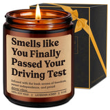 Candle Passed Driving Test Gifts, New Driver Gifts For Teen Boys Girls Women Men, Funny Driving License Congrats, Road Test, Man Cave, Cool Congratulations Presents For New Truck Drivers