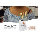 Bear Don'T Say Baby Game (1 Sign And 50 Mini Natural Clothespins) Don'T Say Baby Baby Shower Game, Baby Shower Decorations, Baby Shower Games Gender Neutral (2Ds06)