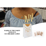 Sunshine Don'T Say Baby Game - 1 Sign & 50 Mini Natural Clothespins, Gender Neutral Boho Baby Shower Game (Ds10)