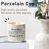 Friendship Lavender Candle - Thank You Gift For Women, Moms, Best Friends & Teachers - 6 Oz Inspirational Lavender Candle Jar