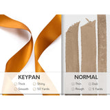 Copper Satin Ribbon 7/8 Inch X 50 Yards Double-Faced Polyester Ribbons For Bows Crafts Gift Wrapping Christmas Flower Bouquet Fall Wedding