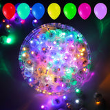 Led Balloon Lights, Mini Round Balls Lights Long Standby Time Flash Ball Lights For Balloon Paper Lantern Led Ball Lamp