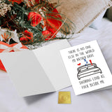 Octliff Naughty Valentine Card For Boyfriend Husband Him Her, Funny Bed Snoring Relationship Joke Gift Anniversary Greeting Card