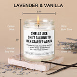 Funny Sourdough Starter Candle, Sourdough Gifts, Unique Baking Gifts For Women Who Love To Bake, Bread Bakers & Lovers, Sour Dough & Baking Accessories, Birthday, Christmas Presents For Baker