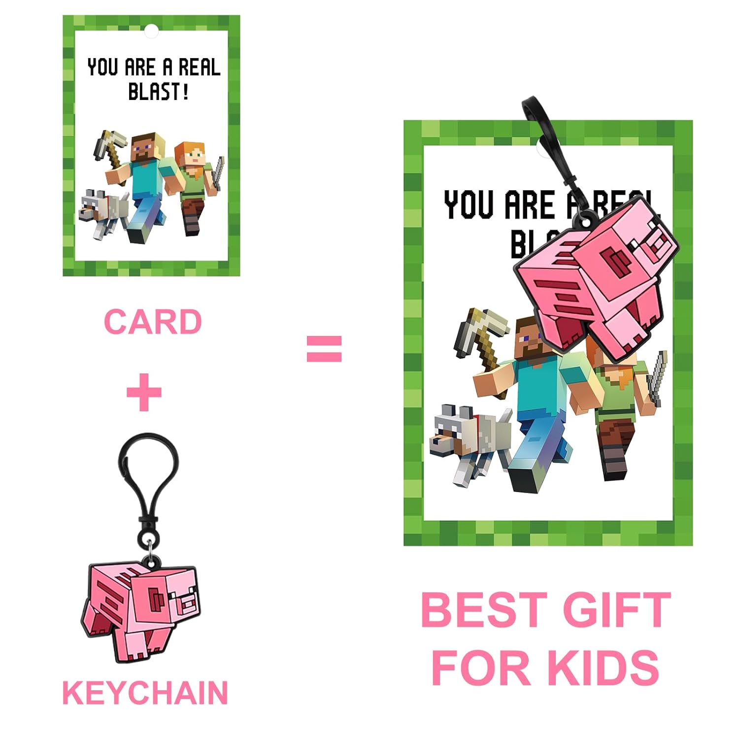 Valentines Day Cards For Kids School 24Pack Valentines Cards With Cute Keychains Valentines Day Gifts For Kids For School Party Favors Boys Girls Calssroom Exchange Game Prizes