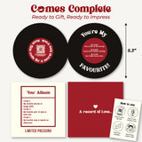 Anniversary Card With Voice Message, Record Anniversary Card With Private Online Page For Audio & Photos For Boy Boyfriend, Unique Love Card For Girlfriend, Romantic Cards For Husband, Valentines Day Gifts For Wife