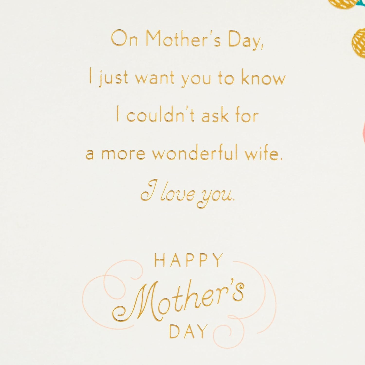 Hallmark Mothers Day Card for Wife (Incredible Mom)