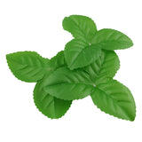 50Pcs Artificial Leaves Rose Flower Leaf Green Silk Fake Leaves Christmas Party Decoration Bouquet Wreaths Wedding Decor