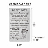 I Love You Gifts For Her Women, Romantic Wedding Anniversary Card For Girlfriend Wife, I Love You Always And Forever, Valentine'S Mother'S Day Christmas Birthday Card For Wife Girlfriend Woman