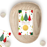Festive Tree Scratch-Off Cards Holiday Party Games, Christmas Events, Prize Drawings