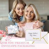 Mothers Day Gifts For Mom, My Mommy Valentines Day Wallet Card From Daughter, Dear Birthday Card, Long Distance Gifts Angel, I Love You Mom Present?To My Mom (Silver)