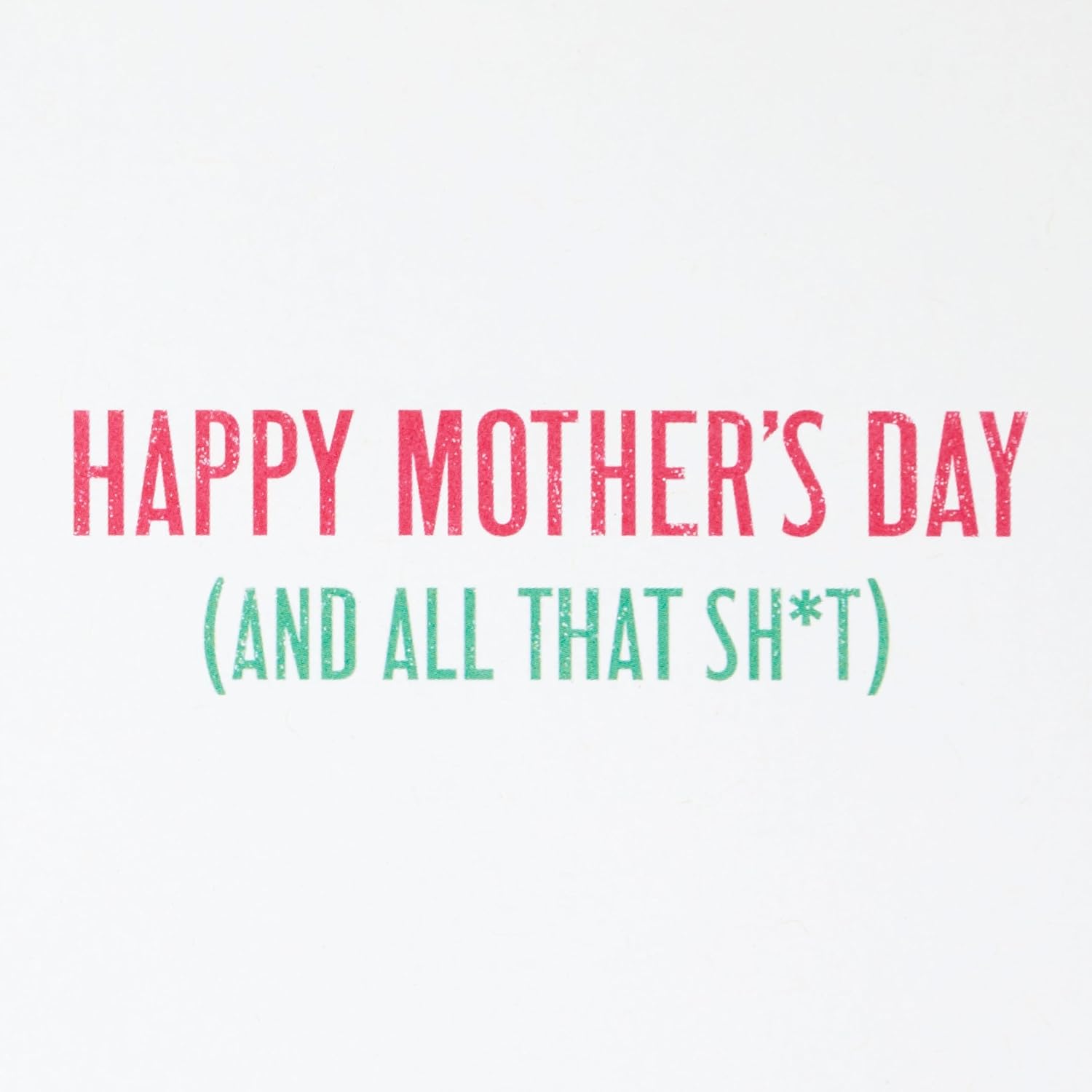 Hallmark Shoebox Funny Mothers Day Cards (The Best Moms Yell Sh*t Sometimes) Pack of 4
