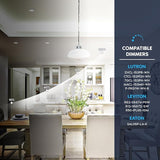 4 Pack 6 Inch LED Recessed Lights 1400LM 5CCT Dimmable Downlights