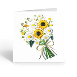 Sunflower Greeting Card For Mom,Happy Birthday And Mother Day Quilling Cards,3D Greeting Card Paper Handmade Art,Design Greeting Card Anniversary Thank You,Card With Envelop (Sunflower)