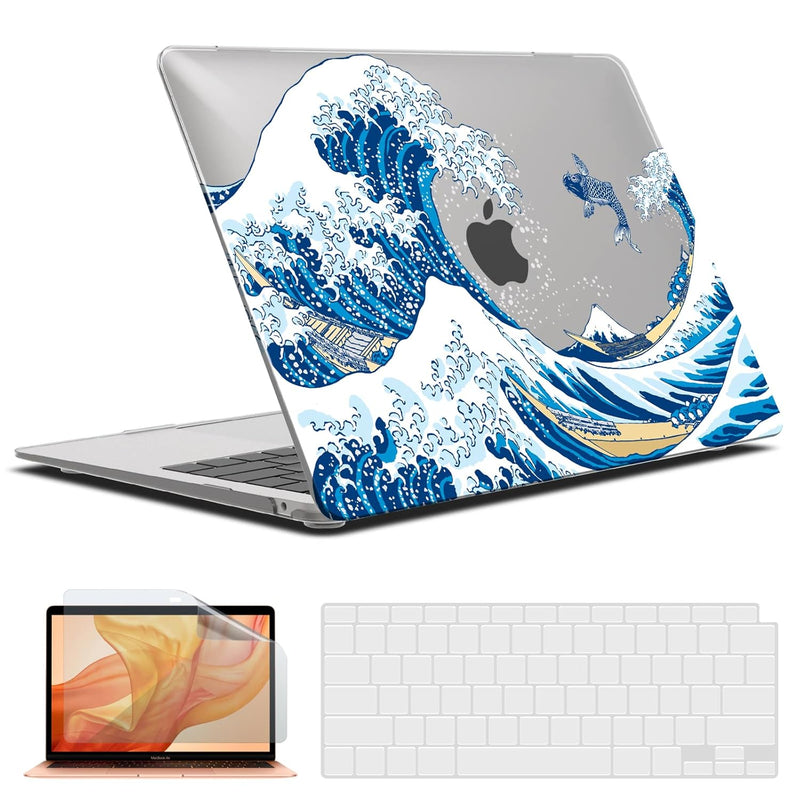 IBENZER Compatible with New MacBook Air 13 inch case 2022 2021 2020 M1 A2337 A