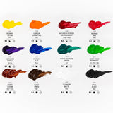 Liquitex BASICS Acrylic Paint Set, 12 x 22ml (0.74-oz) Tube Paint Set