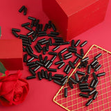 200Pcs No Glow Caps For String Lights, 5 X 20 Mm String Light Caps Reusable Christmas Lights Blackout Caps Led Glow Plug