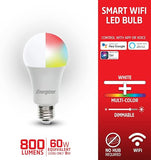 Energizer Smart RGBW A19 LED Bulb 2 Pack Color Changing App Control Smart Light Bulbs