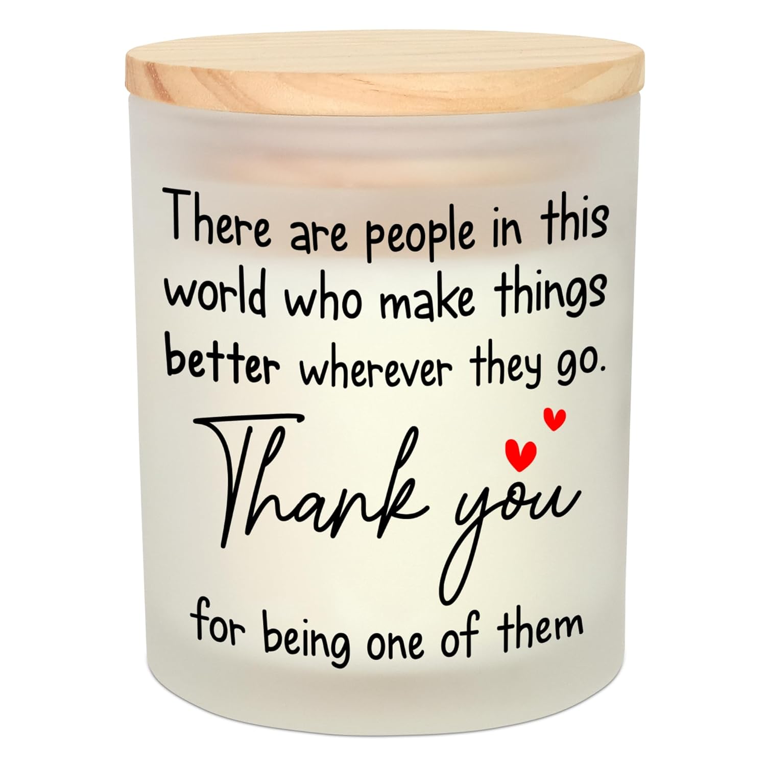 Galentines Thank You Gifts For Women - Vanilla Lavender Candle 10 Oz - Inspirational Birthday Valentines Day Gifts For Friend Women Coworkers Teachers Nurses Boss Employees, Appreciation Gift