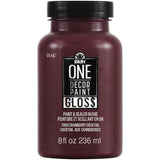 FolkArt, Cranberry Cocktail One Assorted 8 fl oz / 236 ml Brilliant Gloss Acrylic Paint for Easy to Apply DIY Crafts, Art Supplies with A Glossy Finish, 11903