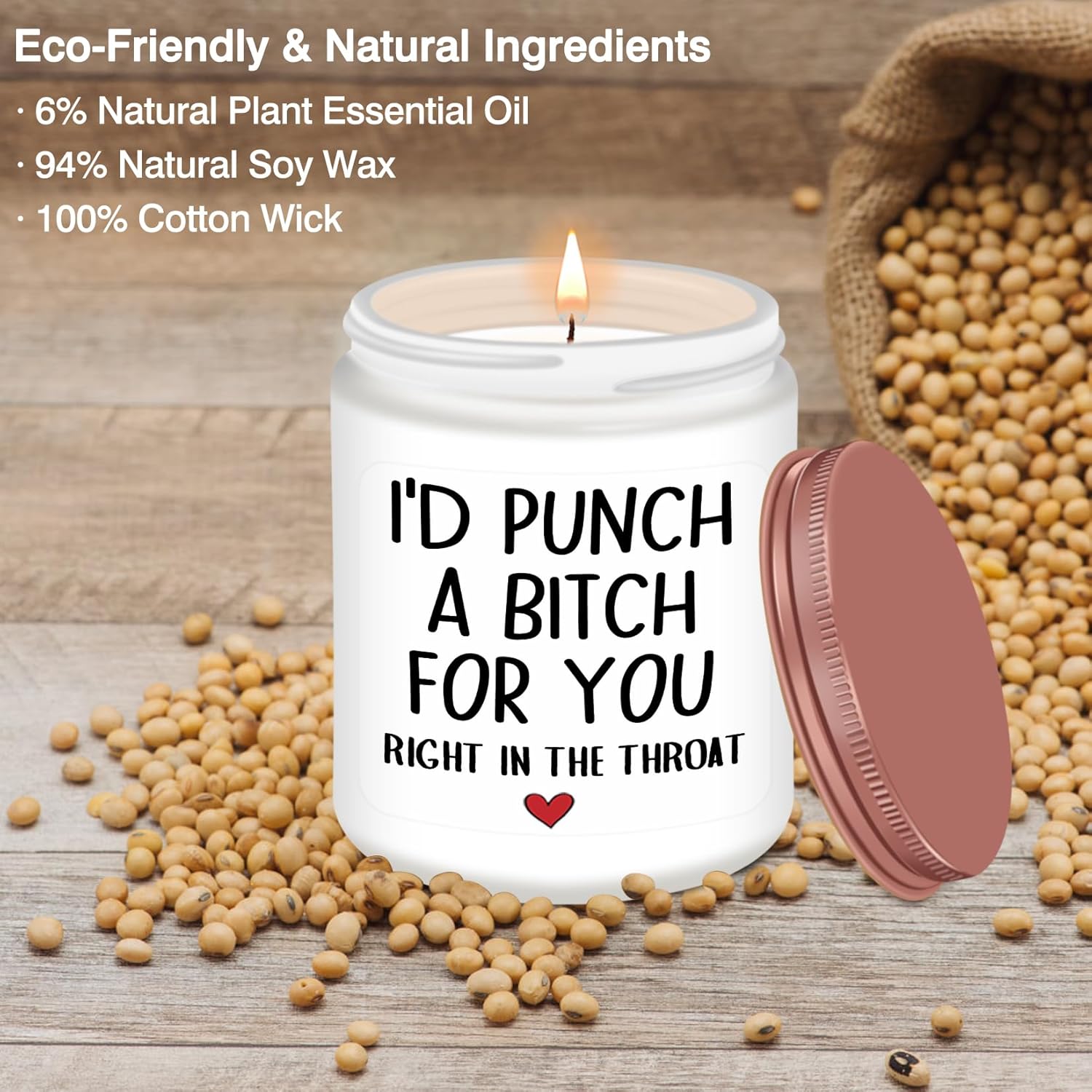Birthday Gifts For Women, Mothers Day, Best Friend Birthday Christmas Gifts For Women, Mom, Friend, Bestie, Sister, Bff, Her, Unique Friendship Lavender Candles Gift Idea