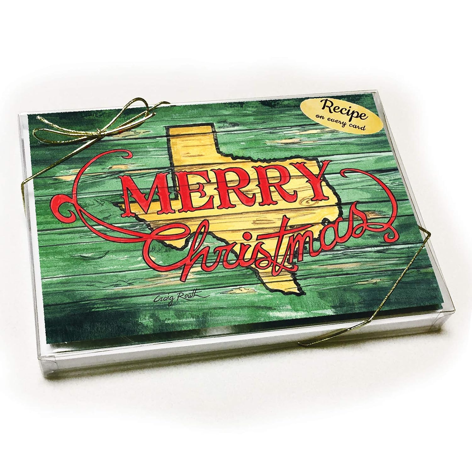 The Texas Merry Christmas Card With Recipe