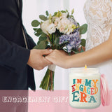 Engagement Gifts For Her - In My Engaged Era - Soy Scented Candle - Unique Bridal Shower Bachelorette Gifts For Bride Future Mrs