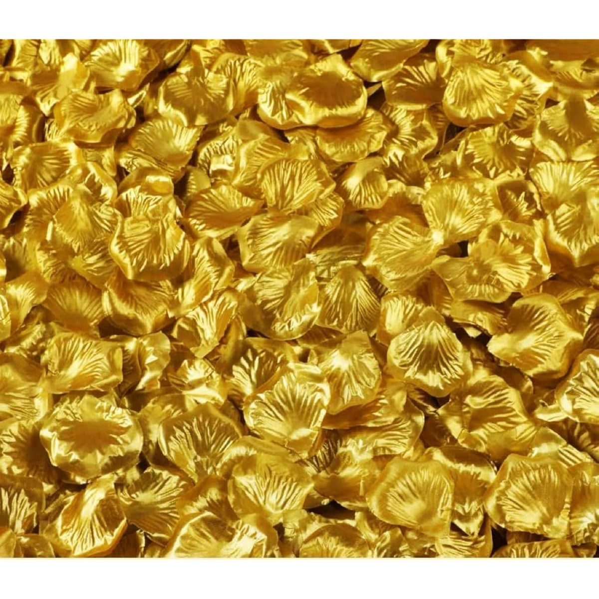 500 Pcs Gold Artificial Silk Flower Petals Silk Rose Petals Fake Petals Emulation Rose Pedals Flower Petals To Throw Wedding For Hotel Home Parties Anniversaries Wedding Decor, Decorations