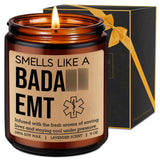 Candle, Paramedic Gifts, First Responder, Ems Gifts For Men Women - Funny Ems Week, Graduation, Birthday Presents For Emergency Medical Technician Graduates, Cool Presents For Paramedics