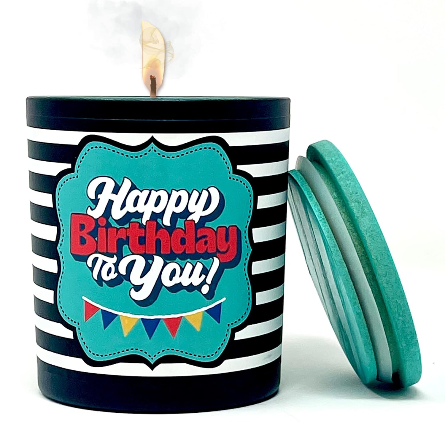 Happy Birthday Candle - Scented Candles For Women - Relaxing Candle Gift - Mom, Sister, Coworker, Best Friend, Aunt, Teacher, Nurse, Grandma - Stress Relief Candle For Her
