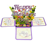 3D Pop Up Greeting Card,Mother'S Day Pop Up Card For Best Mom Women Wife Daughter Grandma (0905)