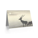 Ohara Koson Torii Gate And Deer Landscape Fine Art Greeting Card Plus Envelope Blank Inside