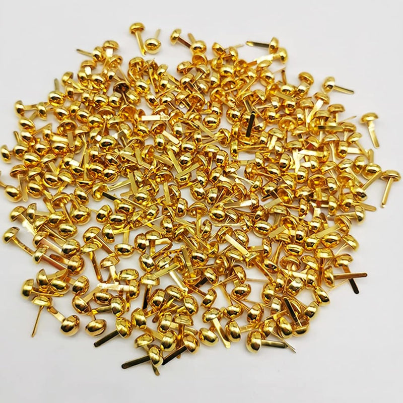 300 Pieces Paper Fasteners Brads Round Fasteners For Art Crafting School Proje